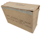 Carton vide pour le masque à gaz d’assaut M5 US WW2