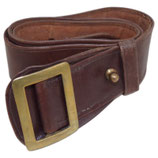 Ceinturon en cuir officier armée française WW2/Indochine/Algérie