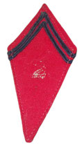 Patte de col 2ème Régiment d’Artillerie RA français WW2
