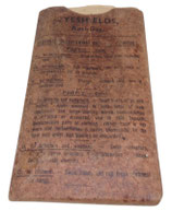 Pochette de lunettes anti-gaz EYESHIELDS GB WW2