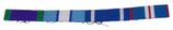 Barrette de décorations General Service Medal (GSM/CSM) 1962–2007/United Nations Peacekeeping Force in Cyprus (UNFICYP)/NATO IFOR Yugoslavia/Golden Jubilee Medal 2002 GB