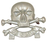 Cap badge 17th/21st Lancers GB WW1/WW2