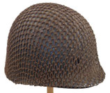 Casque M1 avec impact, filet et liner US WW2