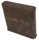 Boite de cigarettes réglementaire ouverture à clapet GB WW2