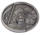 Plaque insigne de l’Orage (L9022) Marine Nationale armée française
