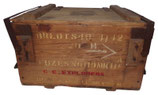 Caisse en bois pour fusées N°119 GB WW2 (N°2)