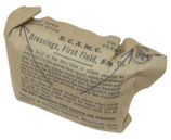 Pansement Dressings First Field Mark III RCAMC Royal Canadian Army Medical Corps Canada WW2