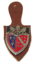 Insigne pucelle 1er Régiment de Chasseurs (Drago Paris H120) armée française