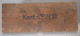 Caisse en bois pour 3 douilles de 15 cm sFh18 (Schwere Feldhaubitze 18) allemand WW2
