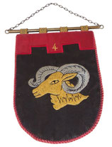 Fanion 4ème Bataillon du Génie armée belge ABL