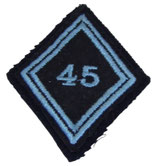 Losange de bras modèle 45 45ème Régiment de Transmissions armée française