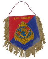 Fanion 5ème RIAOM Régiment Interarmes d'Outre-Mer armée française