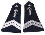 Paire de pattes d’épaule gendarme de carrière Gendarmerie Départementale française