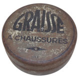 Boite de graisse à chaussures 1958 armée française Algérie