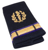 Paire de fourreaux d’épaule aspirant dentiste Service de Santé des Armées armée française