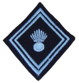 Losange de bras modèle 45 Transmissions troupe armée française