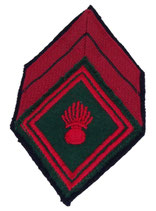 Losange de bras modèle 45 Train troupe avec grade caporal armée française
