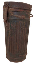 Boitier modèle 38 de masque à gaz allemand WW2