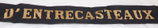Bande/ruban légendé de bachi D’ENTRECASTEAUX Marine Nationale armée française