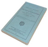 Manuel Instruction technique à l’usage des unités de mitrailleuses de cavalerie (mitrailleuses de 8 millimètres) du 9 octobre 1935 1936 français WW2