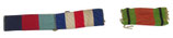Barrette de décorations 1939 1945 Star, France & Germany Star, Defence Medal 1939 1945 GB WW2 (N°2)