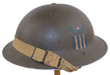 Casque MKII (MKI canadien) avec insigne NNSH North Nova Scotia Highlanders, 3rd Canadian Infantry Division Canada WW2