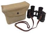 Jumelles d’officier avec étui BEF GB WW2