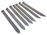 Lot de 7 piquets de tente armée hollandaise