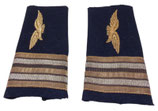 Paire de fourreaux d’épaule lieutenant-colonel armée de l’air française