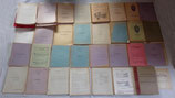 Gros lot de dossiers et livres de cours d’un élève de l’Ecole militaire d’administration de Montpellier armée française