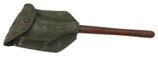 Pelle pliante avec étui armée française Indochine/Algérie