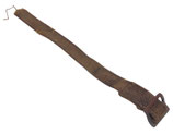 Reste de la sangle longue de boitier de masque à gaz allemand WW2