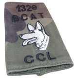 Fourreau d’épaule 132ème BCAT (Bataillon Cynophile de l'Armée de Terre) CCL (Compagnie de Commandement et de Logistique) armée française