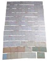 Grouping de lettres prisonnier de guerre originaire d’Arras camp de prisonniers grand séminaire de Laval/Oflag XIIIA/Stalag VIIIC français WW2