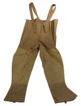 Surpantalon salopette de motocycliste Dispatch Rider (Leggings Rubberproofed N°1A Khaki) GB WW2