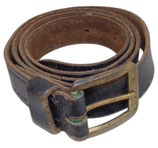 Ceinture en cuir de pantalon armée française Indochine/Algérie