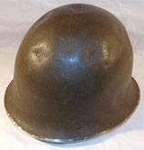 Coque de casque modèle 51 1er type datée 1952 armée française Indochine/Algérie