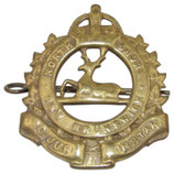 Cap badge North Shore New Brunswick Regiment Canada WW2