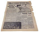 Journal/tract De Vliegende Hollander N°123 03/04/1945 (largué par la RAF) Hollande WW2
