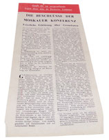 Tract H27 De conferentie te Moskau pour la Hollande WW2
