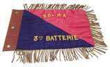 Fanion 25ème RA Régiment d’Artillerie 3ème Batterie armée française
