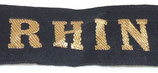Bande/ruban légendé de bachi RHIN Marine Nationale armée française