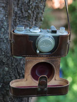 Leitz Leica Standard Chrom von 1936 mit Elmar 1:3,5 F=5cm Messsucherkamera