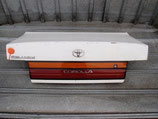 На ТОЙОТУ КОРОЛЛА 100, 1992-1996 г.в. - крышка багажника на седан, оригинал, б/у.
