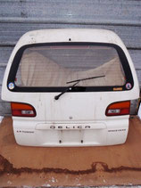 На МИЦУБИСИ ДЕЛИКА (СПЕЙС ГИР, L 400), 1994-1997 г.в. - крышка багажника в сборе на высокую крышу без замка, оригинал, б/у.