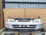 На Ниссан Пресеа Presea R11, 1995-1999 г.в. - передняя часть (ноускат) автомобиля, оригинал, б/у.