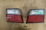 На Ниссан Примера Primera P11, 1995-2000 г.в. – фонарь левый и правый хрусталь с крышки багажника, оригинал, б/у.