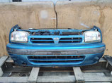 На Ниссан Марч Микра March Micra к11, 1992-1998 гв передняя часть (ноускат) автомобиля оригинал б/у.