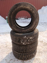 Комплект шин Bridgestone Dueler A/T 265/70R17 4 штуки с пробегом.