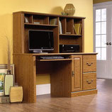 Sauder Orchard Hills Carolina Oak Escritorio para oficina en casa 401354